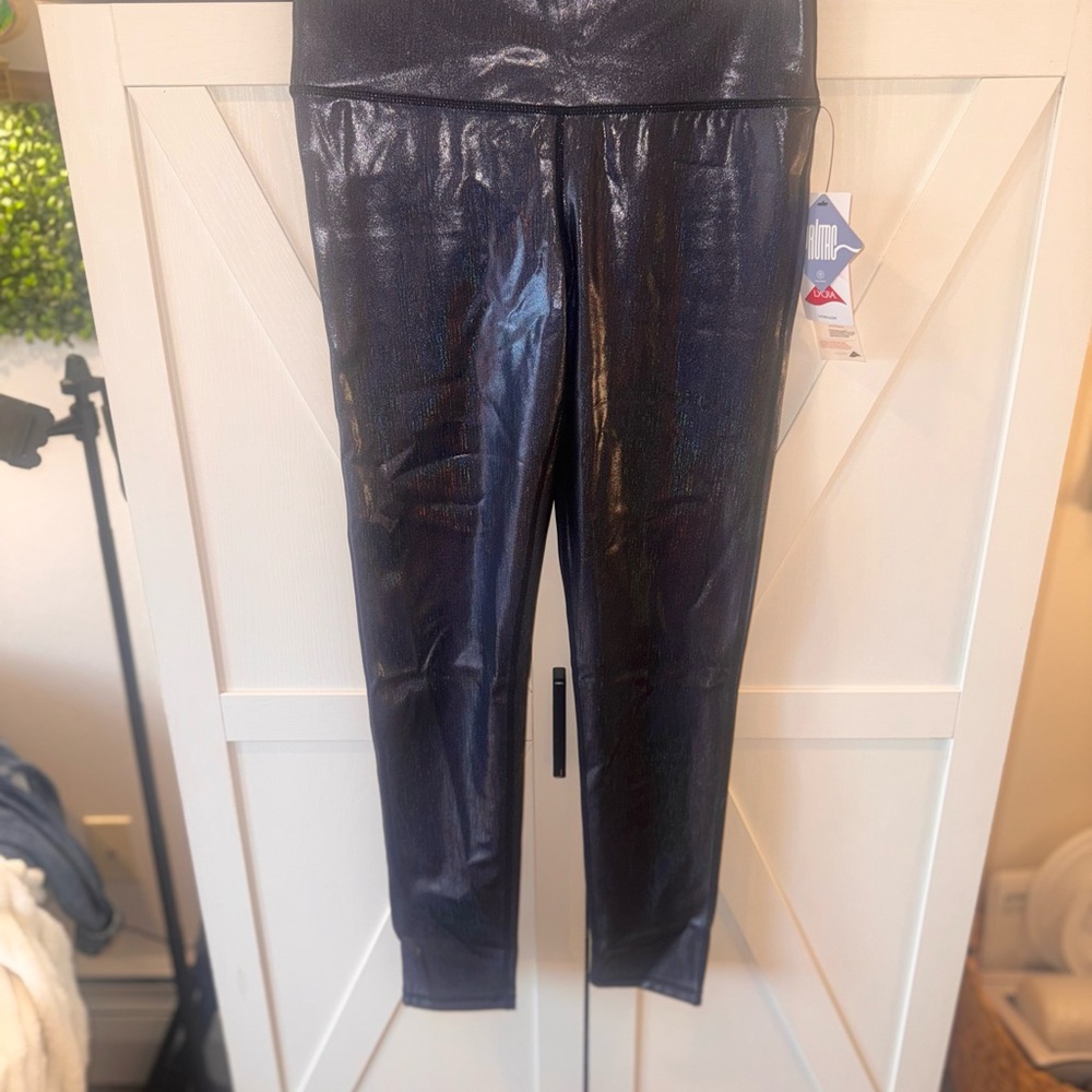 Faux leather Black Leggings Mono B